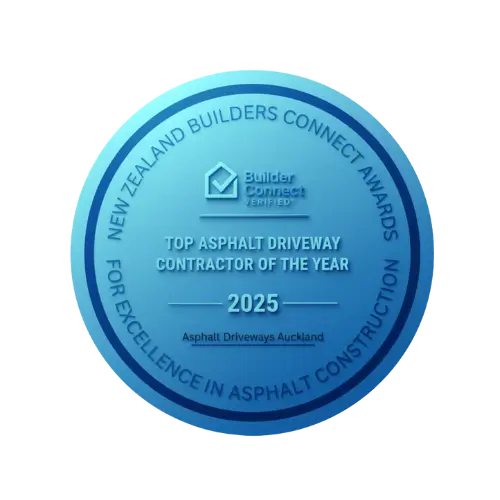 Industry Award presented to Asphalt Contractors Auckland recognized as Award Winning Asphalt Contractors in Auckland for excellence in asphalt construction.