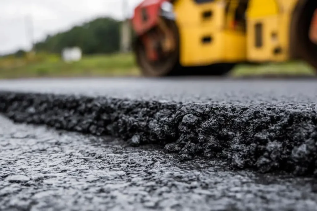 Best Asphalt Contractors Company in Auckland ensuring precise asphalt edging and compaction for superior paving results.