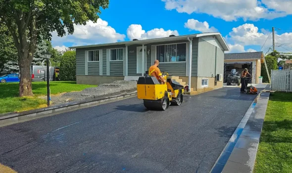 Professional team installing Driveways with expert craftsmanship and attention to detail by Asphalt Contractors Auckland in Auckland.